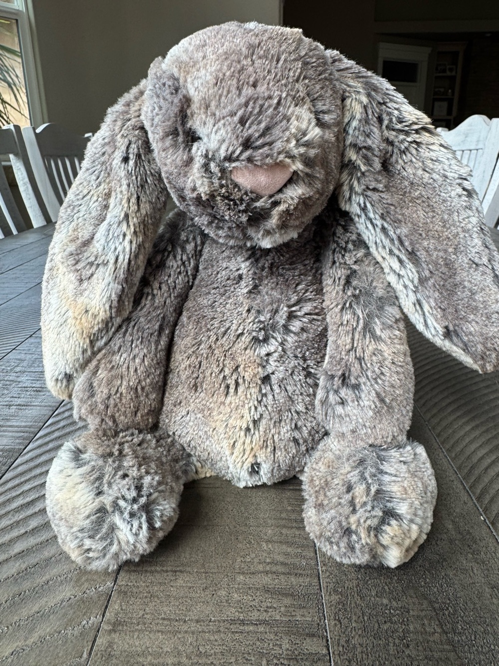 Jellycat Bashful 12” Woodland Bunny Long-Eared Bunny Plush